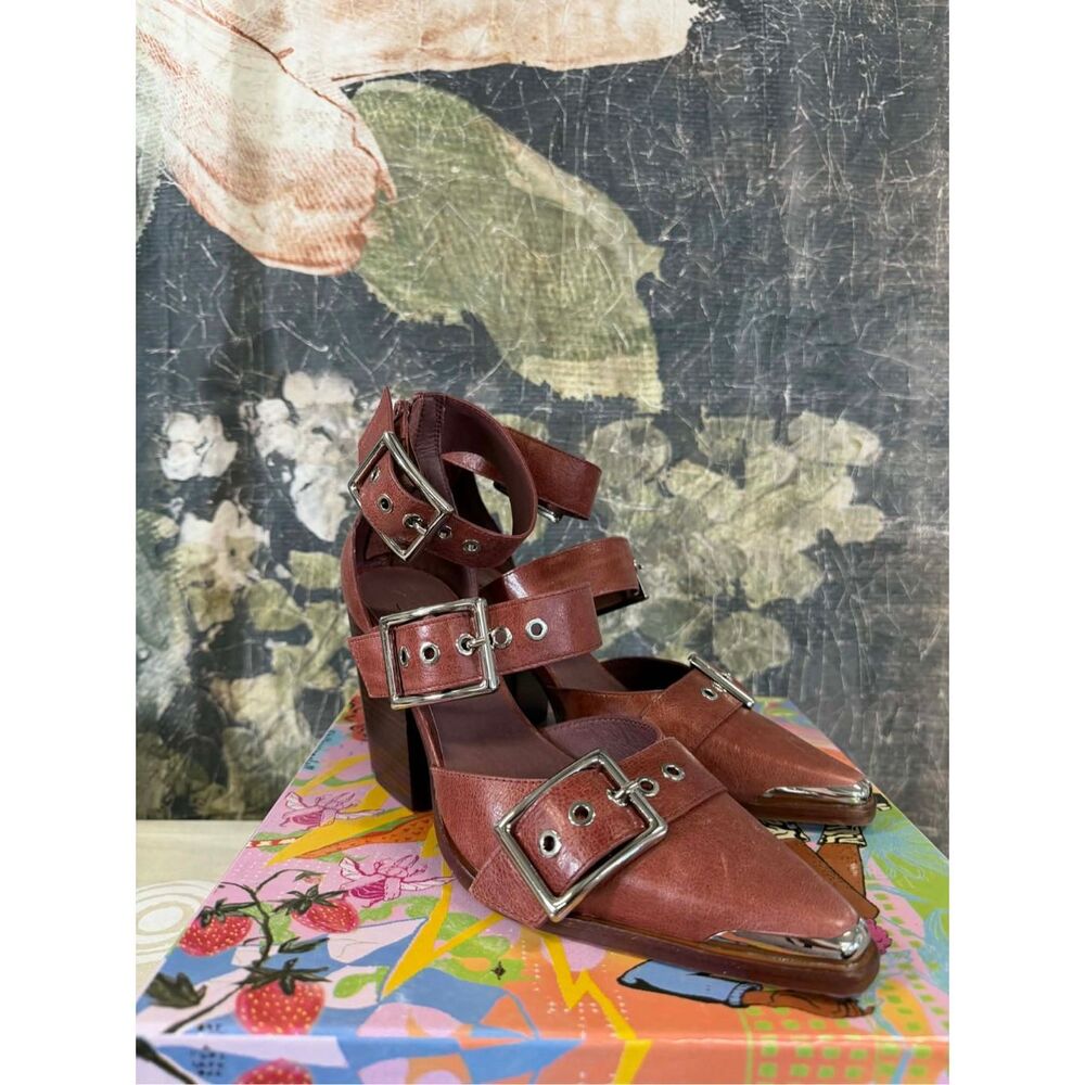 Free People X Jeffrey Campbell Hendrix Heels Size 9 - Picture 4 of 8